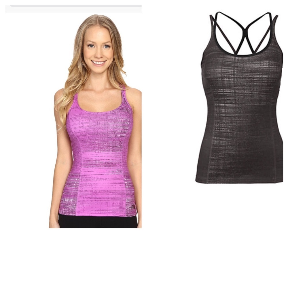 The North Face Active Tank with Crisscross Back Straps - Pink - M - NWT
